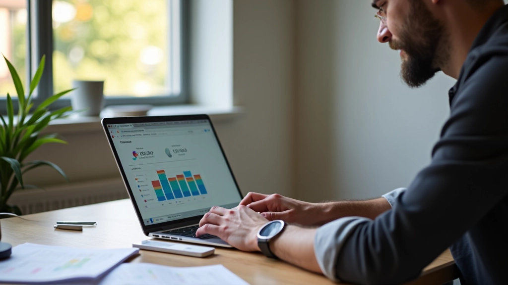 Freelance webdesigner die projecten analyseert en portfolio optimaliseert