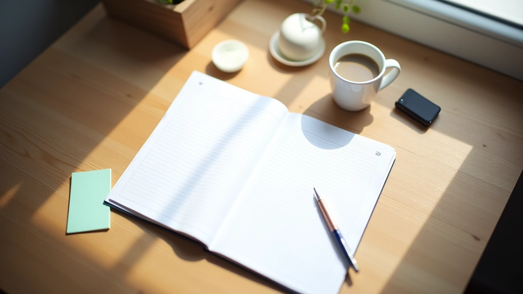 Project management tools en notities op een werkblad met kalender en checklist voor freelancers